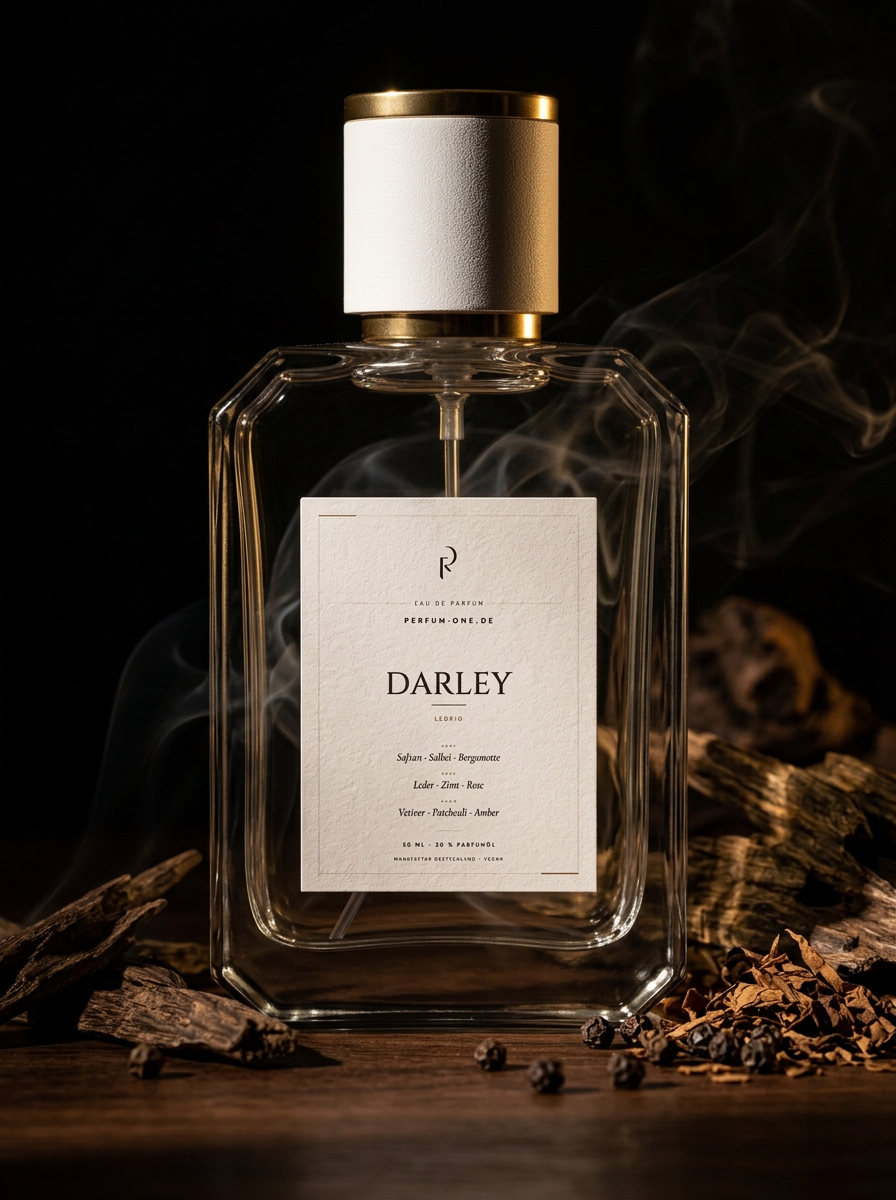 PERFUM-ONE Flakon Darley mit Oud-Holz, Tabak und Rauch